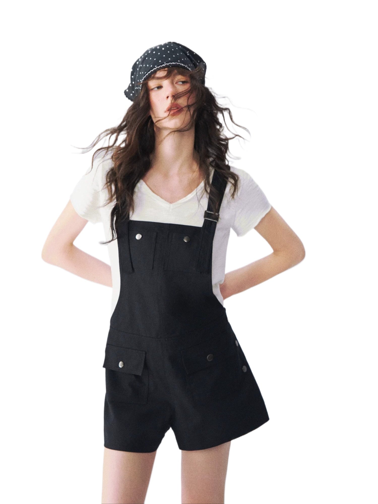 Linen Cargo Overalls