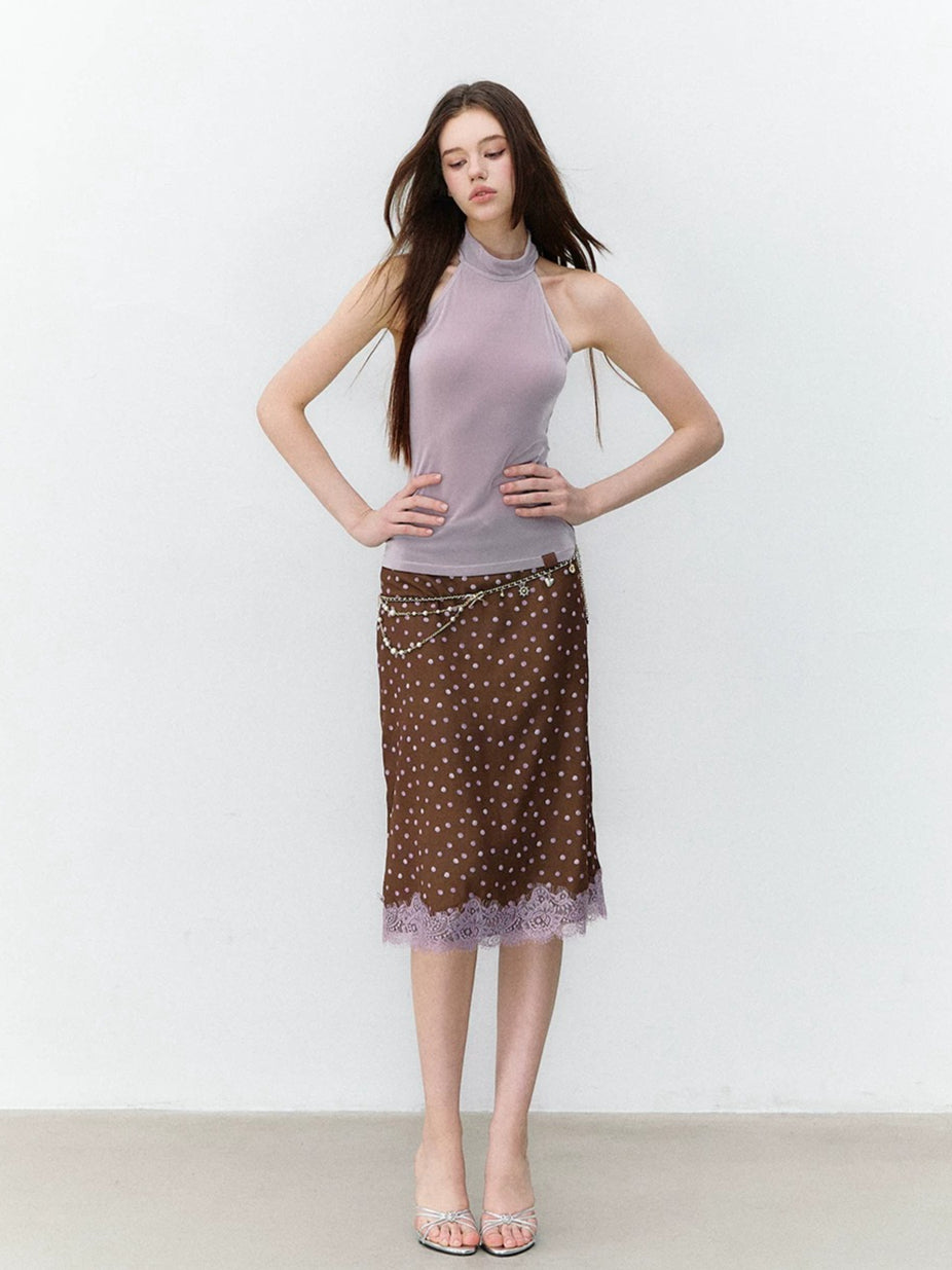 X-Line Halter Knit Tank