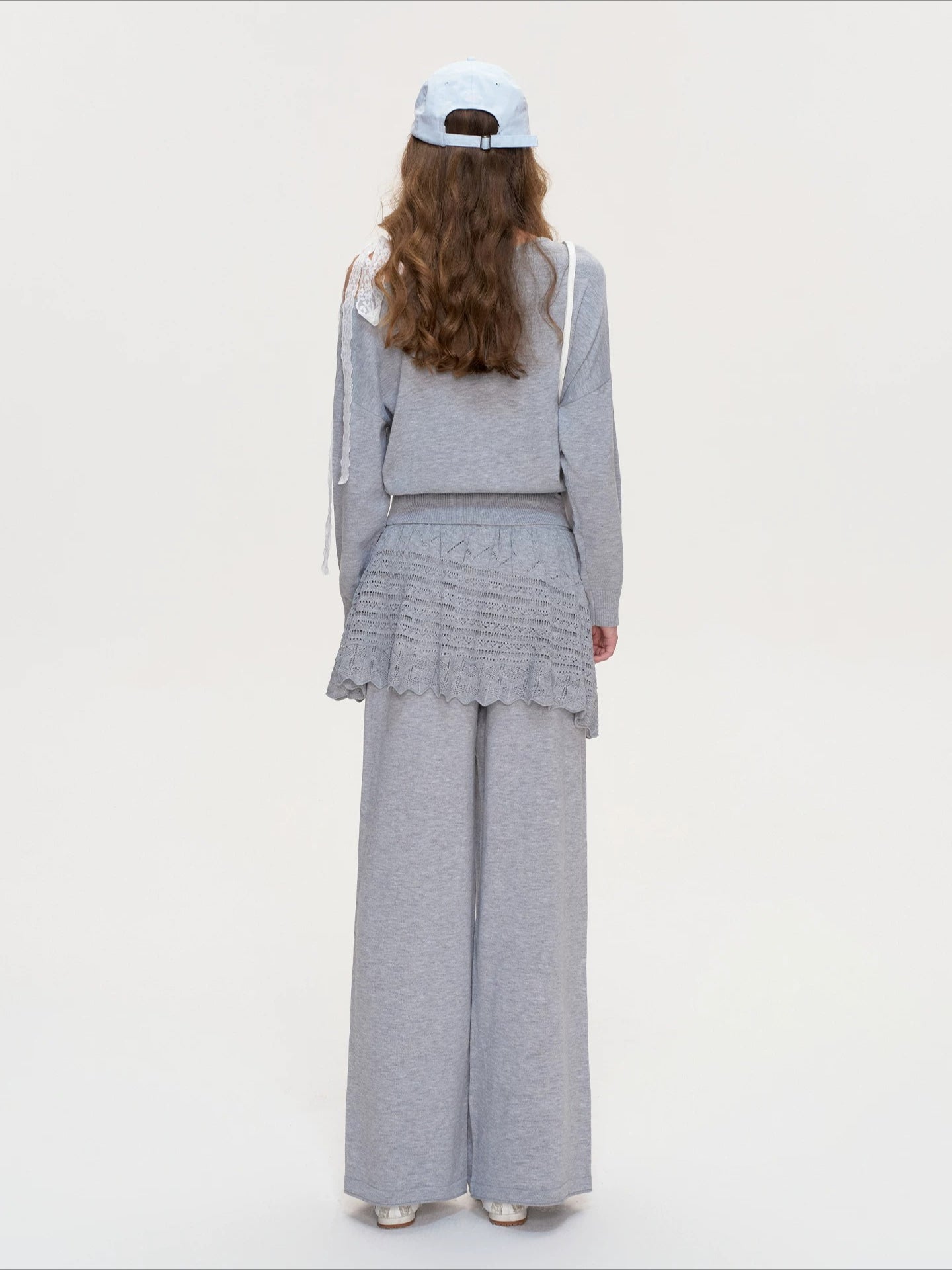 Lace Knit Lounge Set