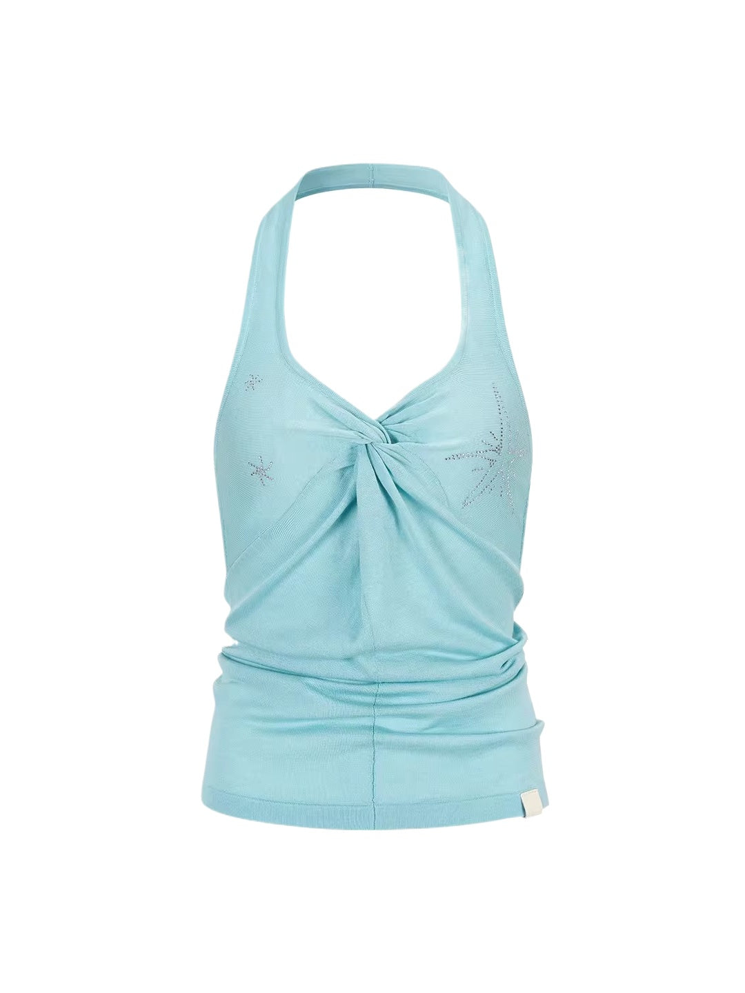 Knot Halter Knit Top