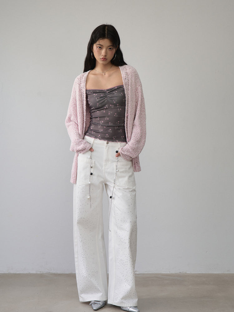 Loose Ripped Cardigan