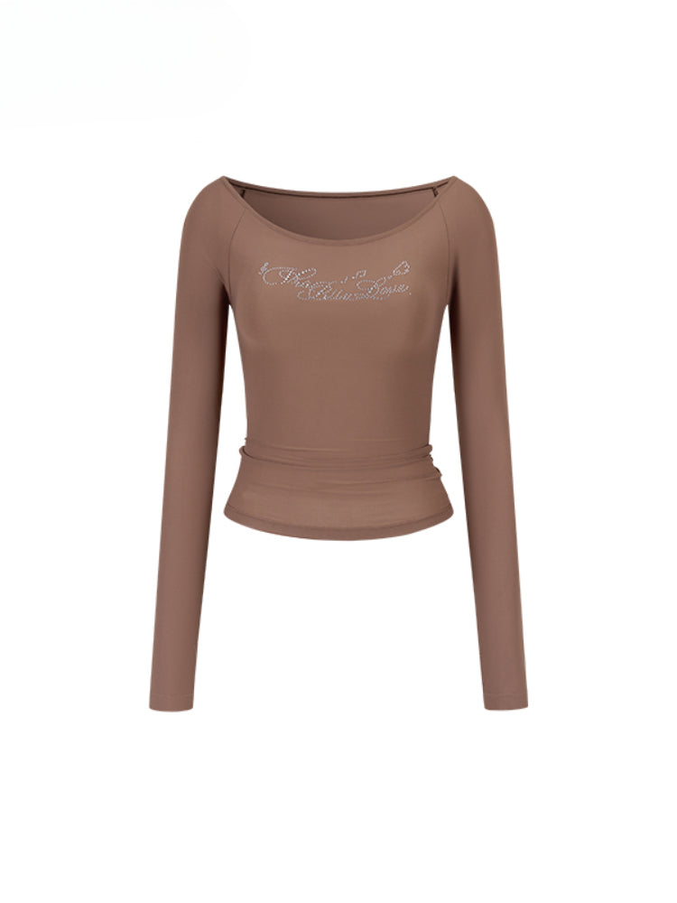 One-shoulder Skin-friendly Top