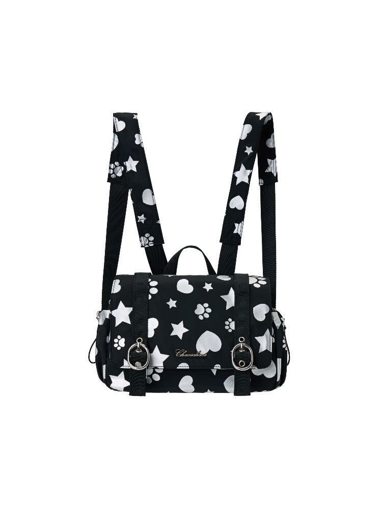Star Paw Foil Flap Backpack
