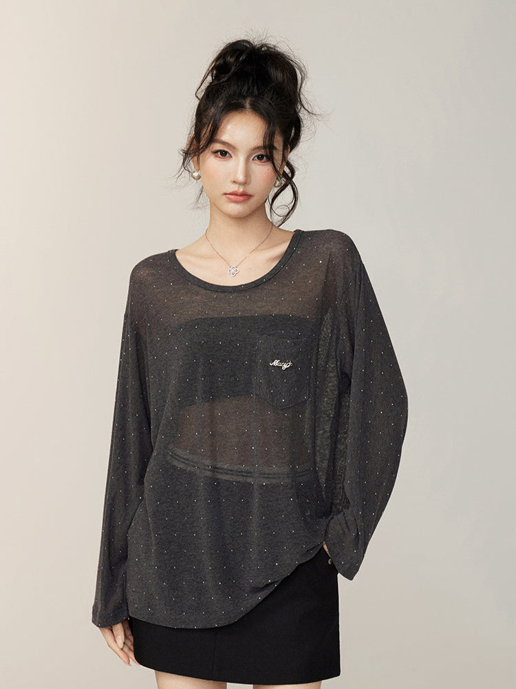 Bowknot Sun-protection T-shirt