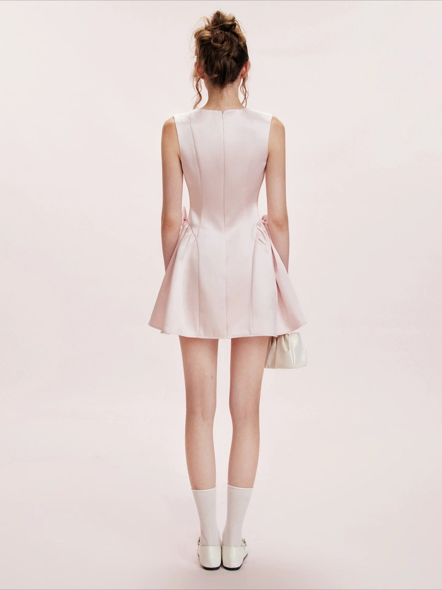Satin Bow Dress