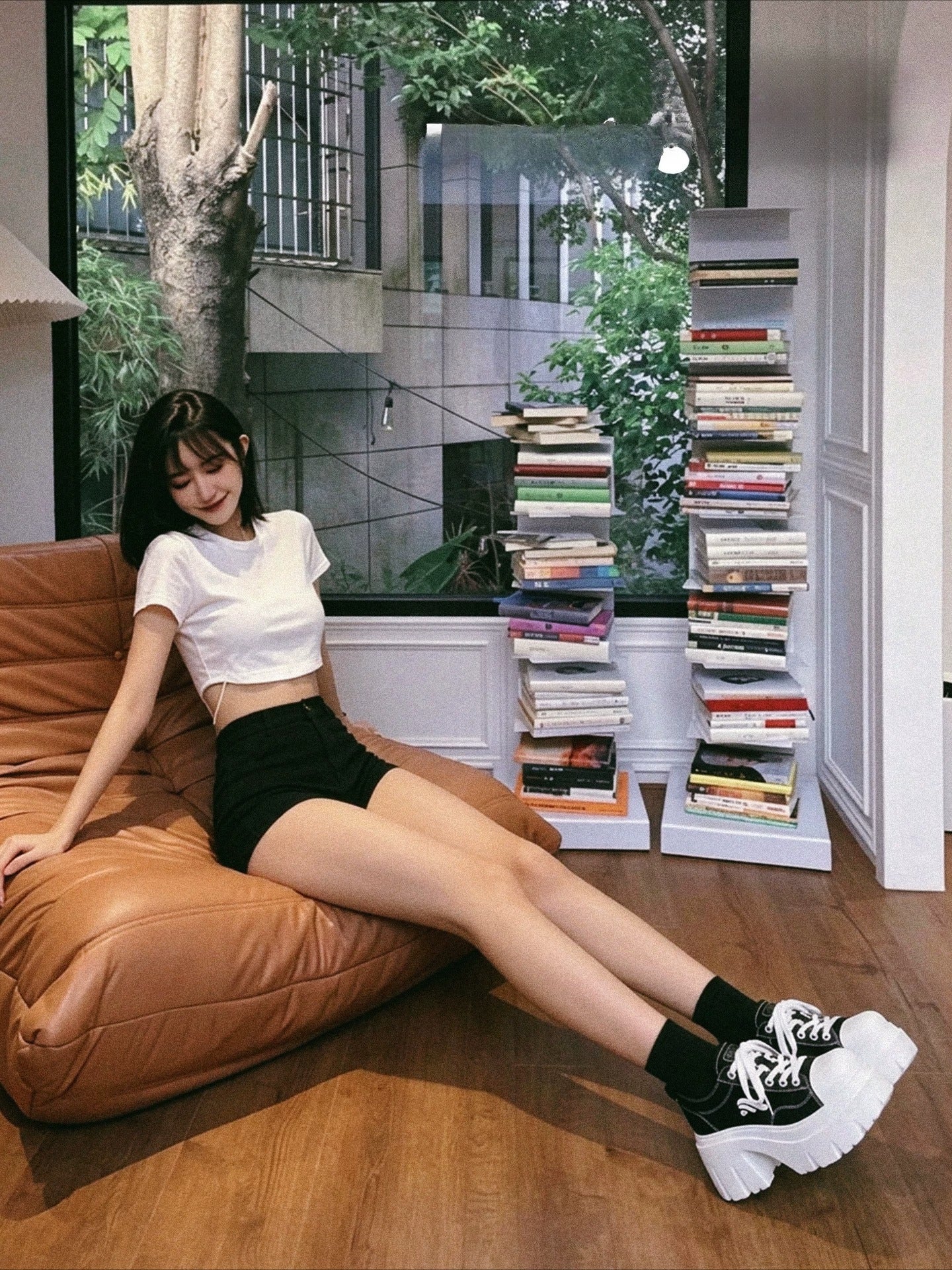 Platform Canvas Sneakers