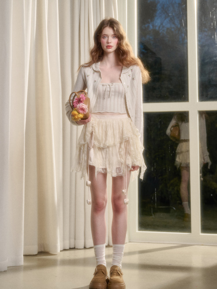 Breathable Lace Fairy Skirt