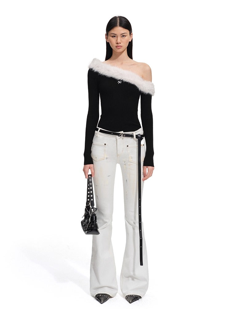 Polar Contour Leather Belt