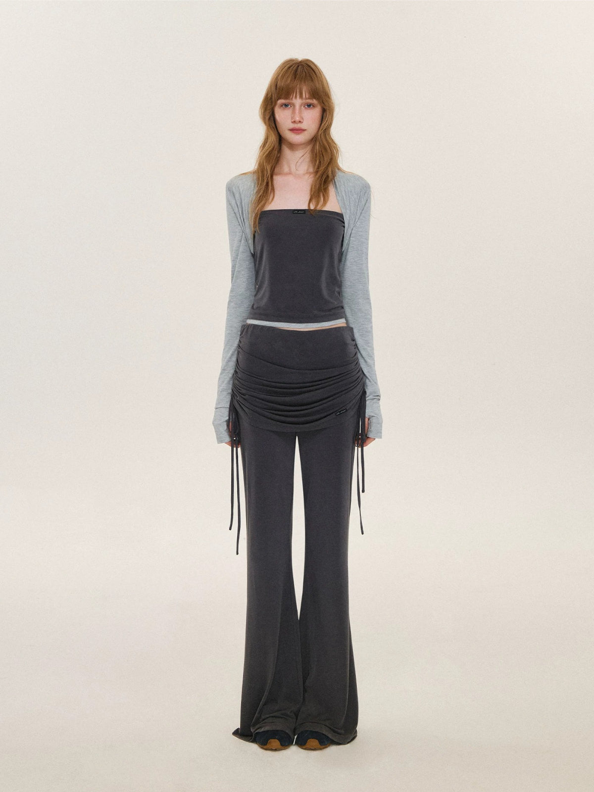 Contrast Panel Two-Piece Set