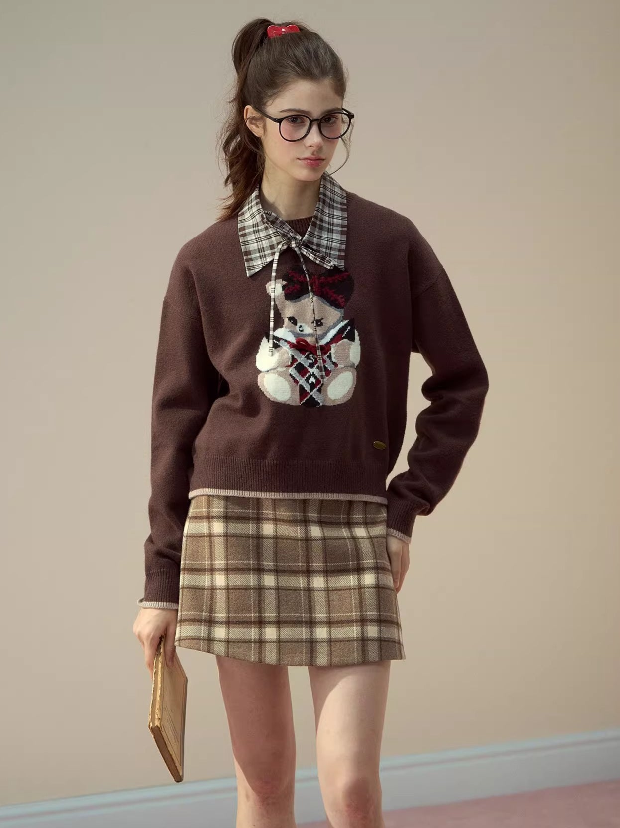 Preppy Bunny Diary Sweater