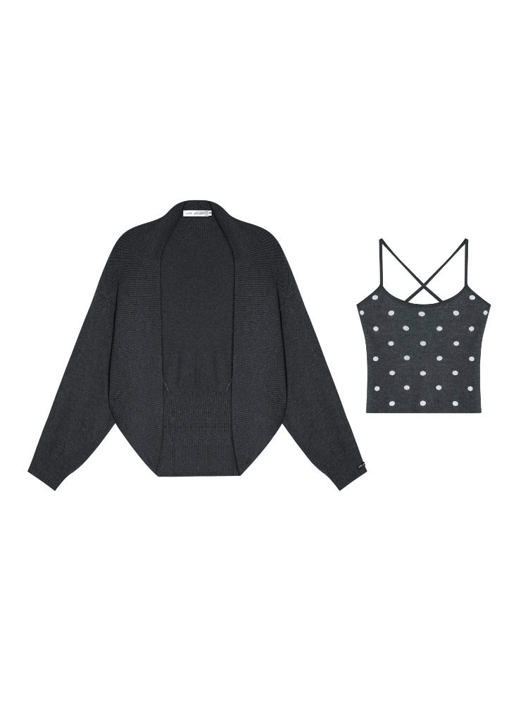Polka Dot Layered Lounge Set