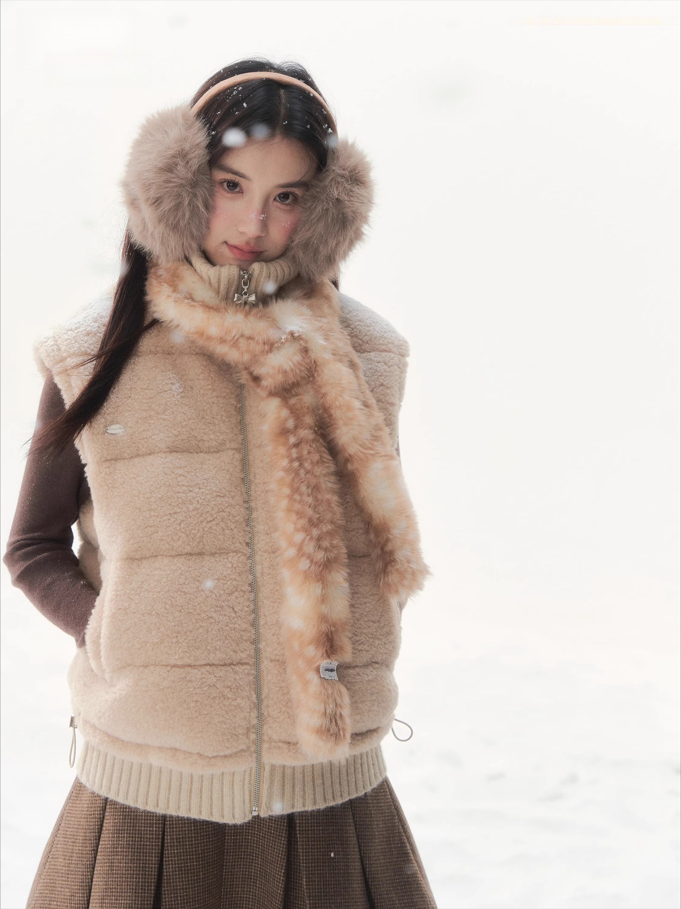 Bambi Faux Fur Scarf