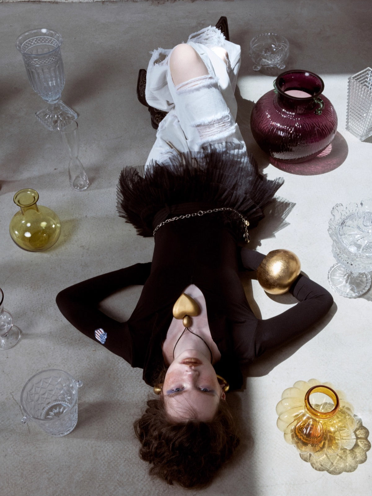 Hooded Zip Slim Long-Sleeve T-shirt