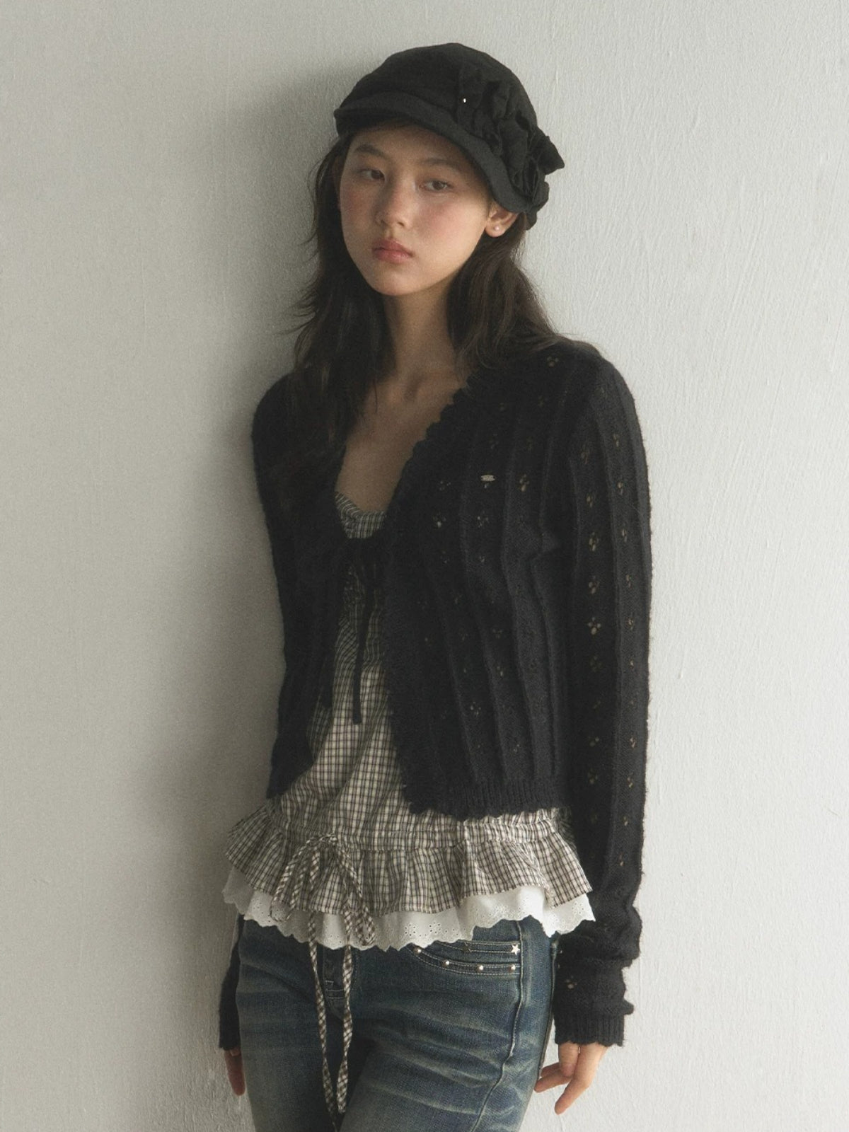 Lace Knit Cardigan