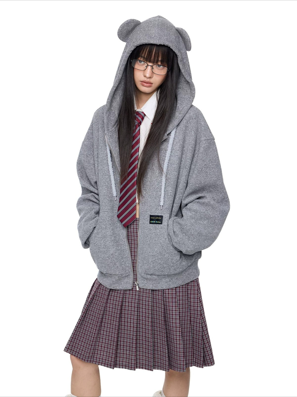 Bear Ear Hoodie Jacket