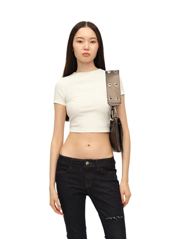 Backless D-Buckle Two-Piece Set