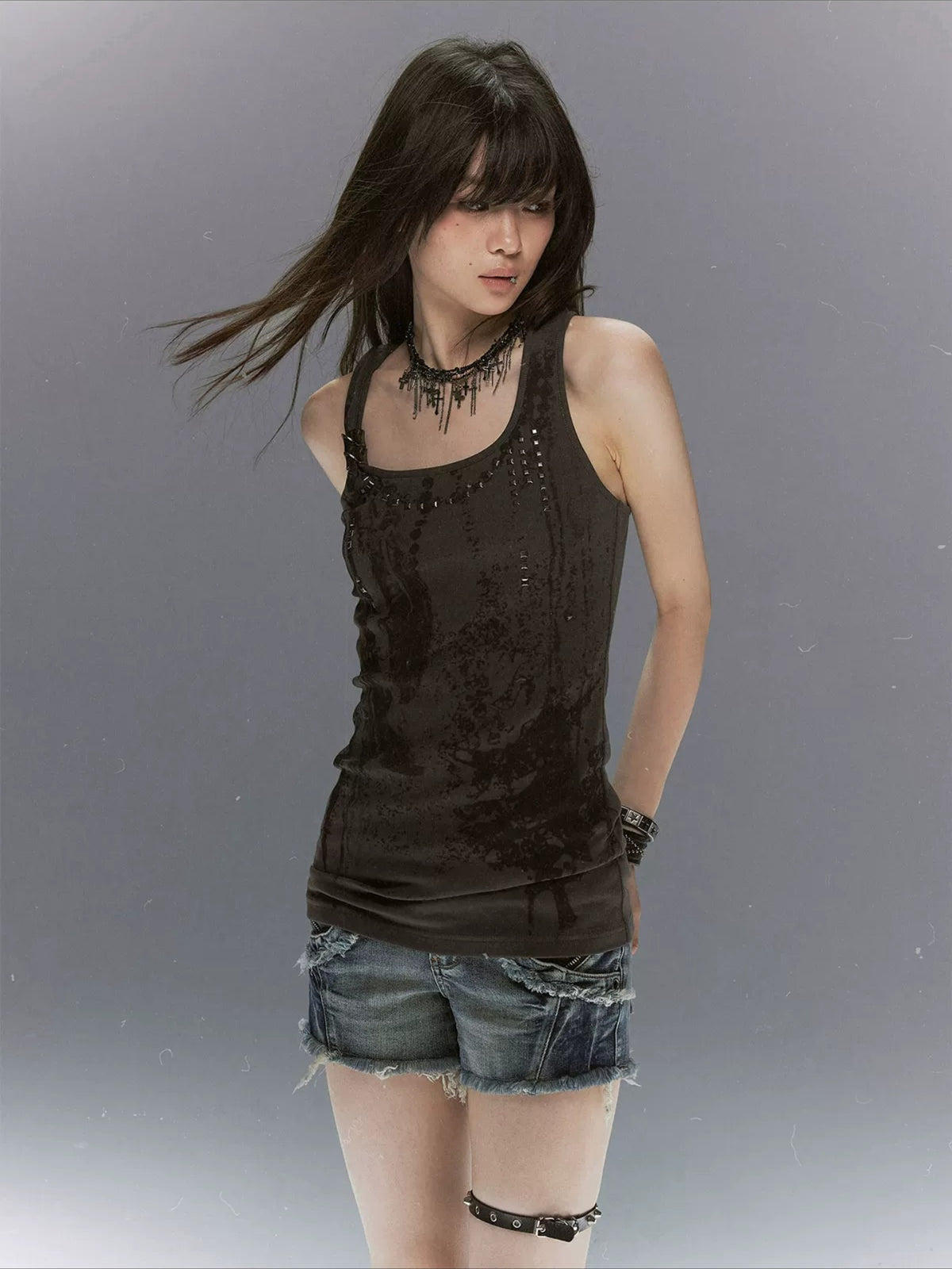 Feather Chain Cami