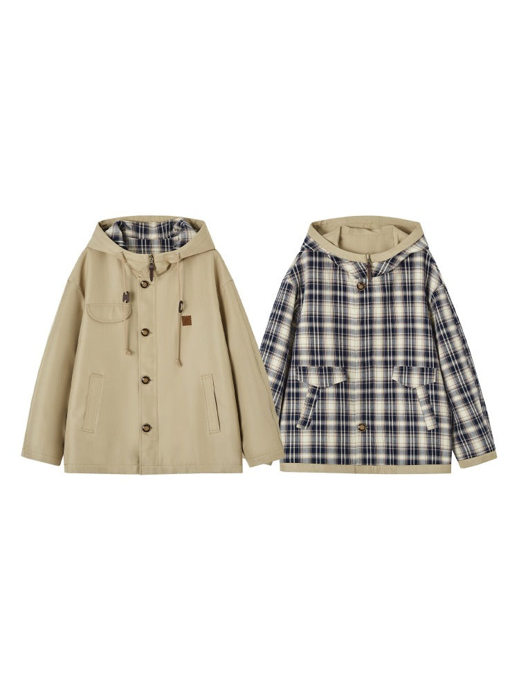 Reversible Hooded Jacket