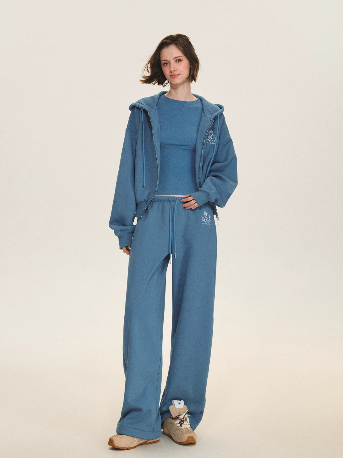 Fleece Hooded Three Piece Set
