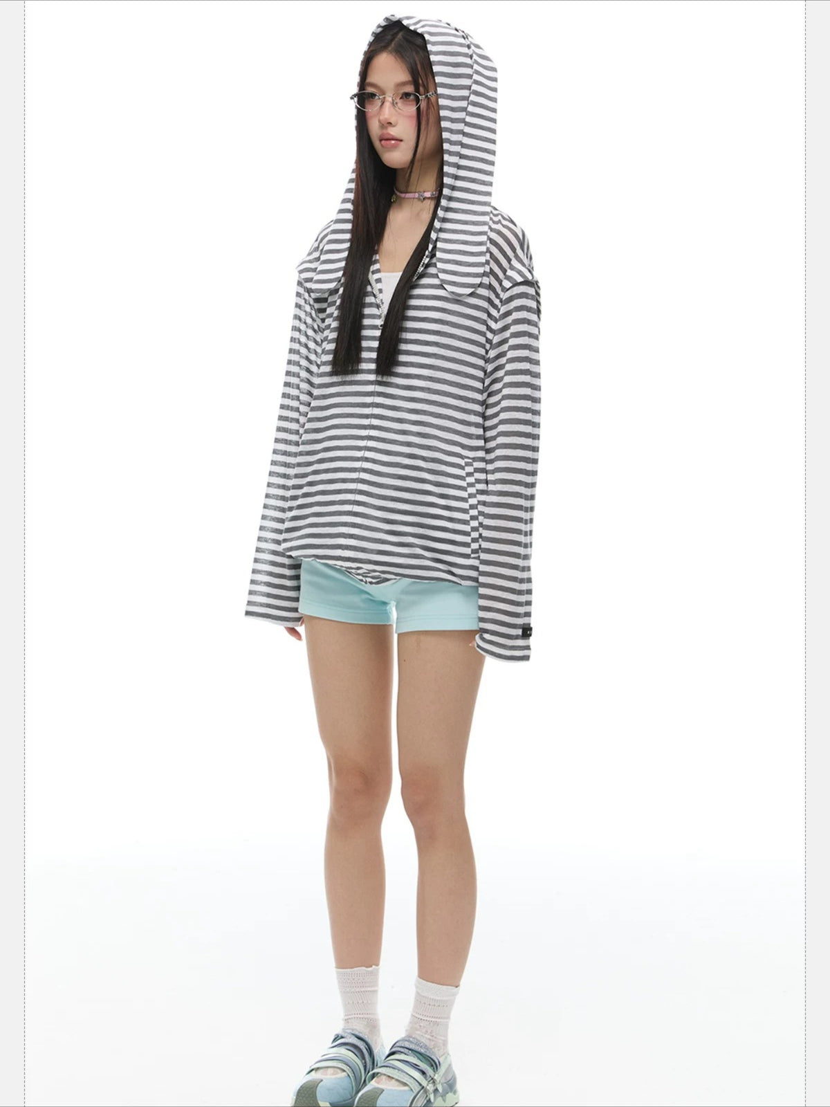 Rabbit Ear Hooded Top