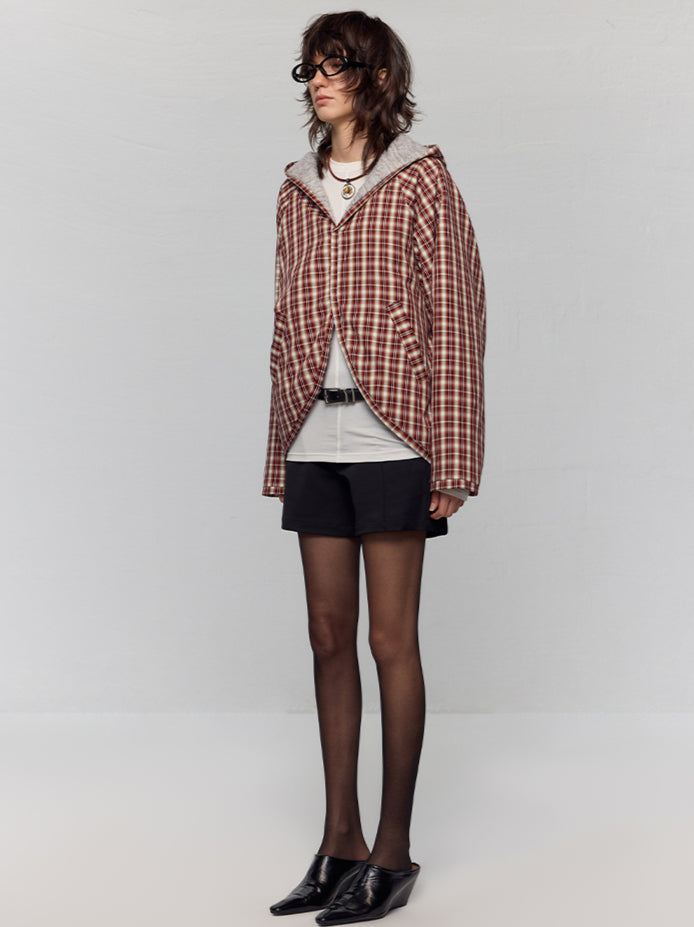 Original Plaid Wool Turtleback Jacket