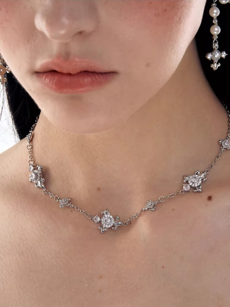 Iris Zircon Necklace