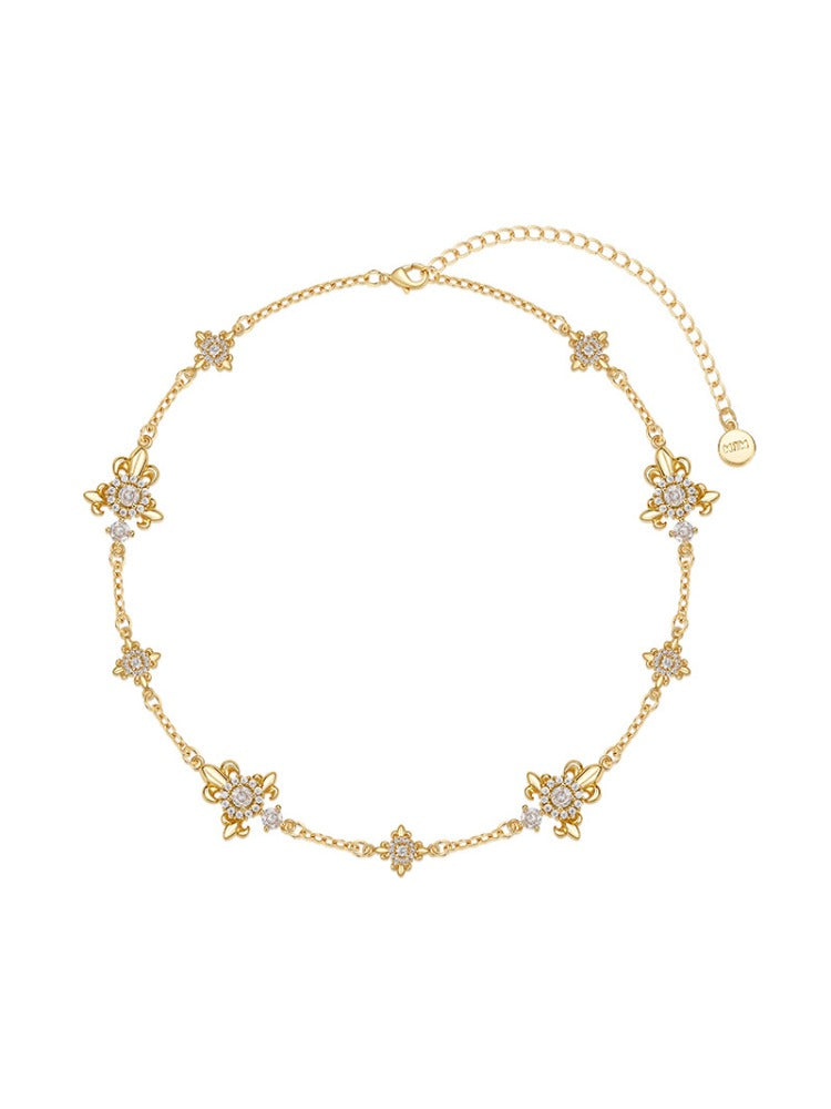 Iris Zircon Necklace