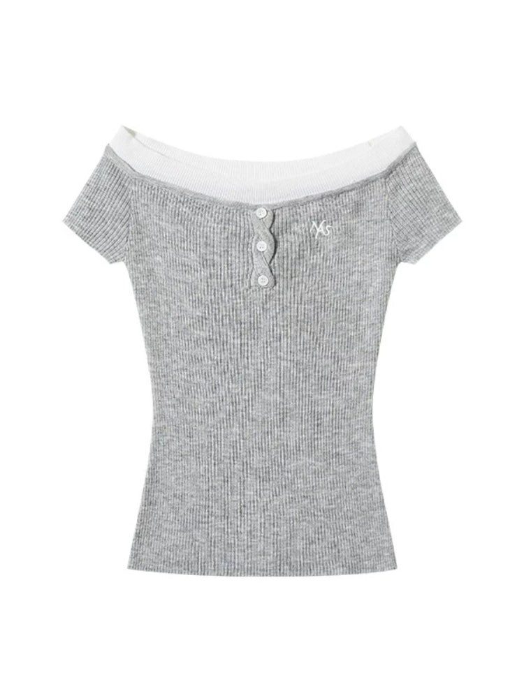 Versailles Off Shoulder Tee
