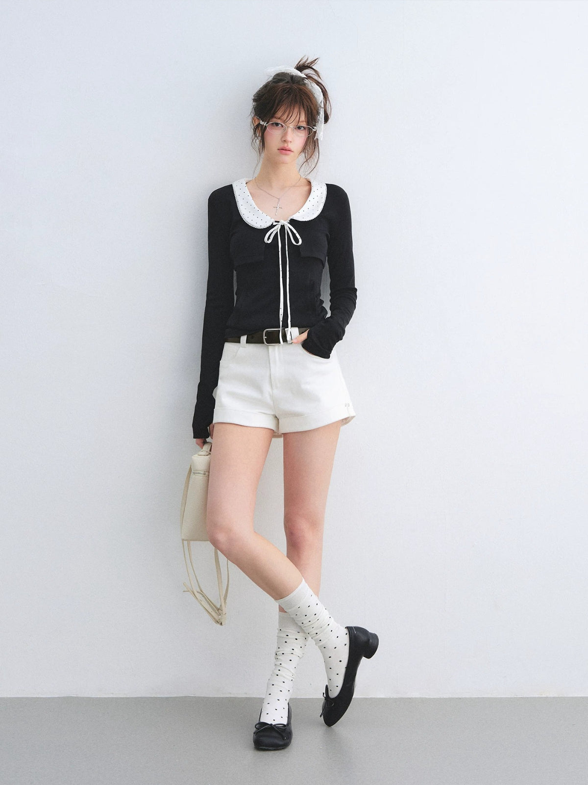 Striped Polo Top Set
