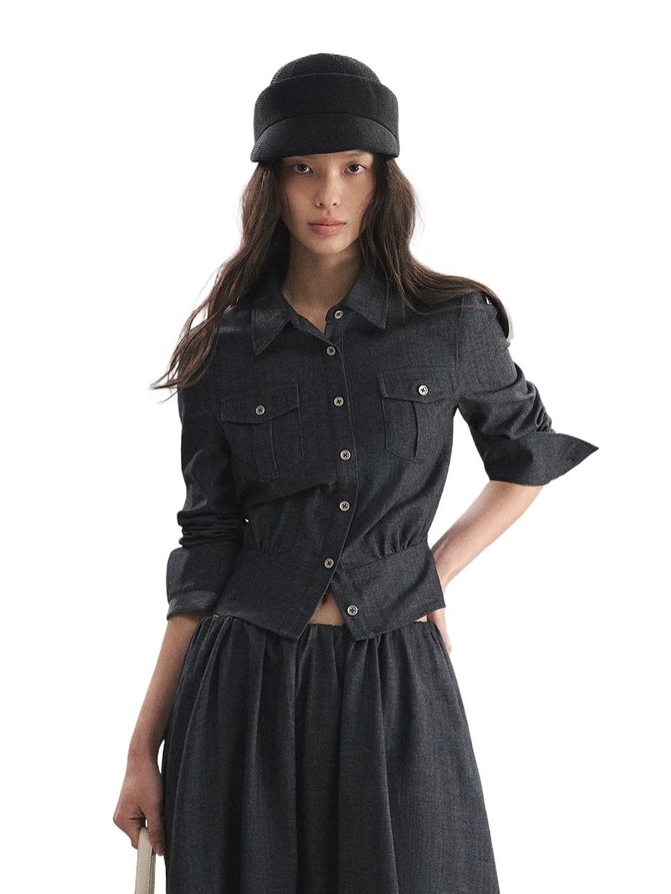 Cargo Shirt & Skirt Set