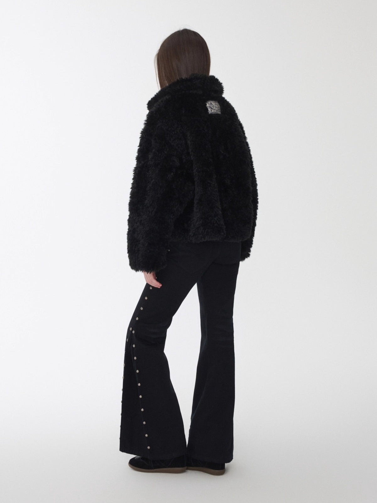 Reversible Shearling Suede Jacket