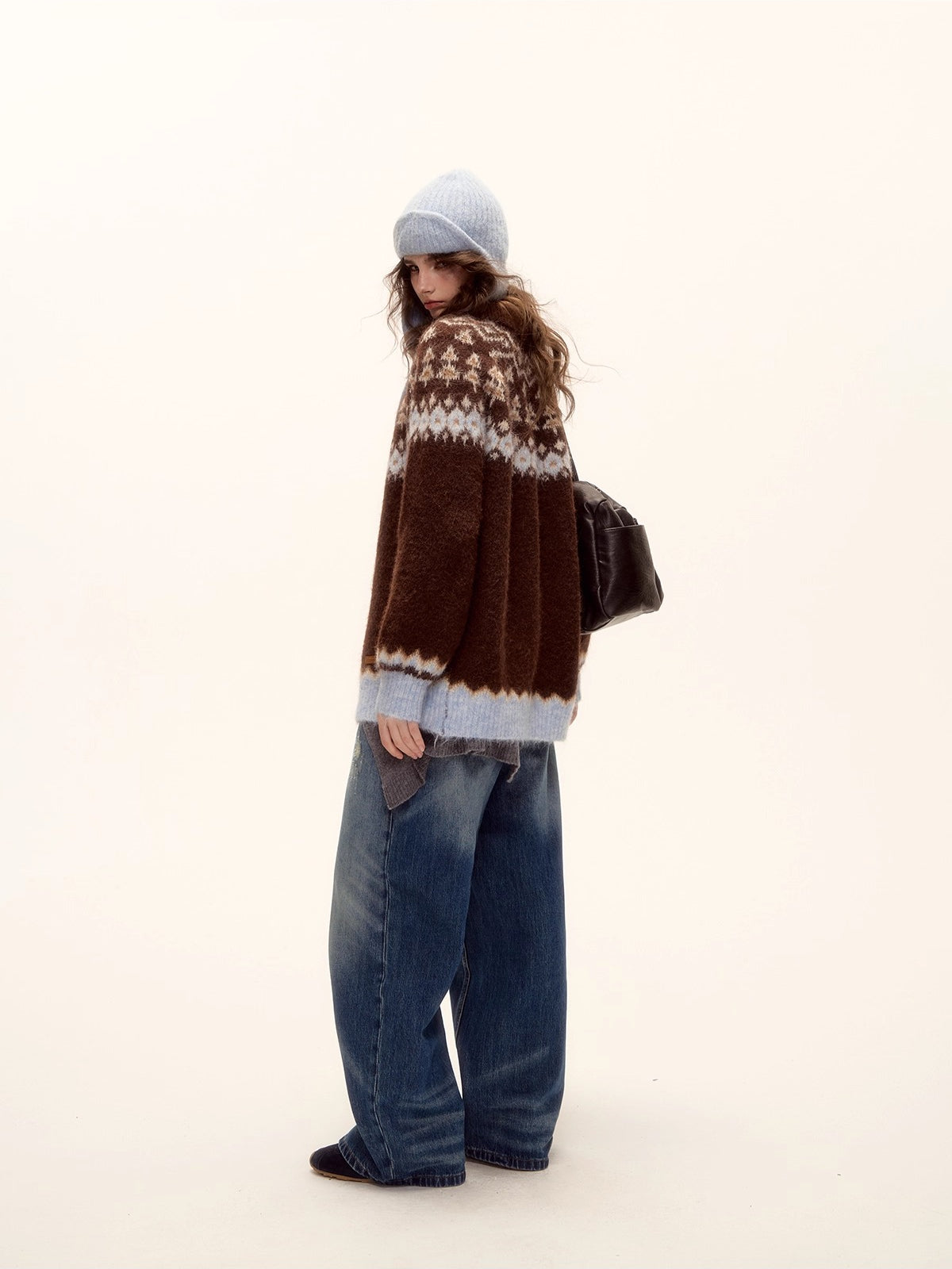 Vintage Curved-Blade Jeans