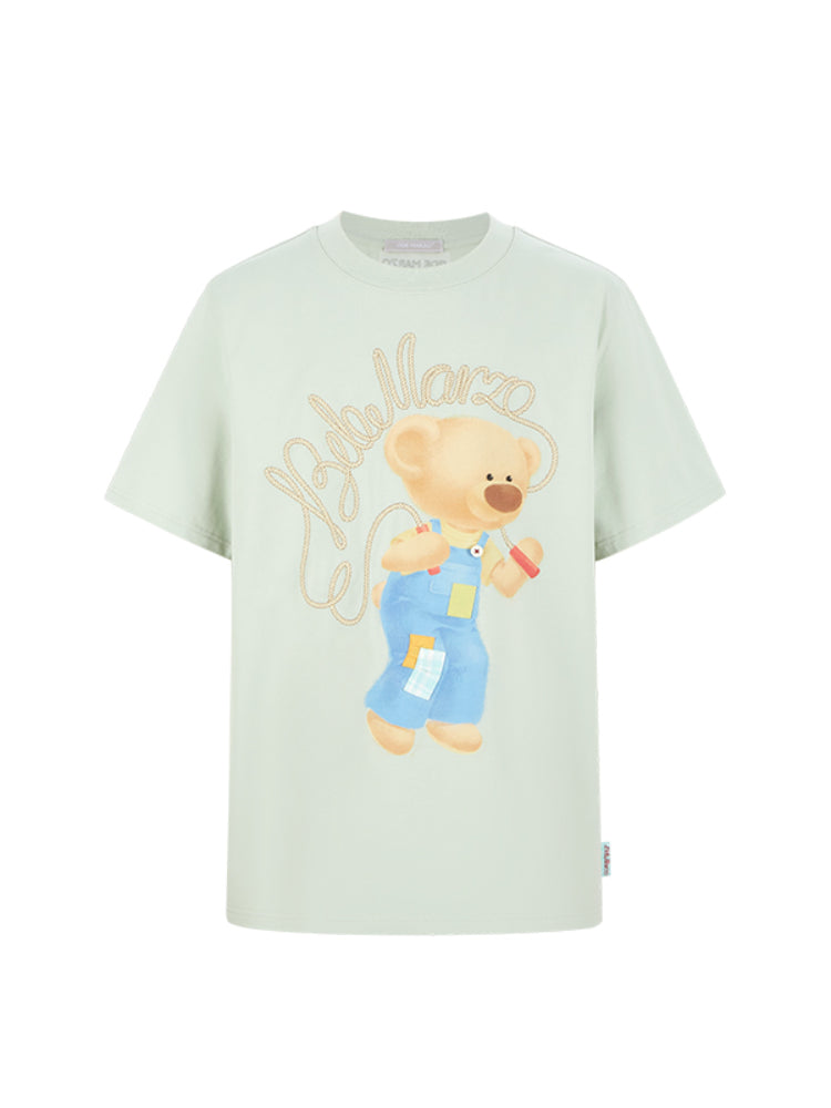 Skipping Bear Crew Neck T-shirt