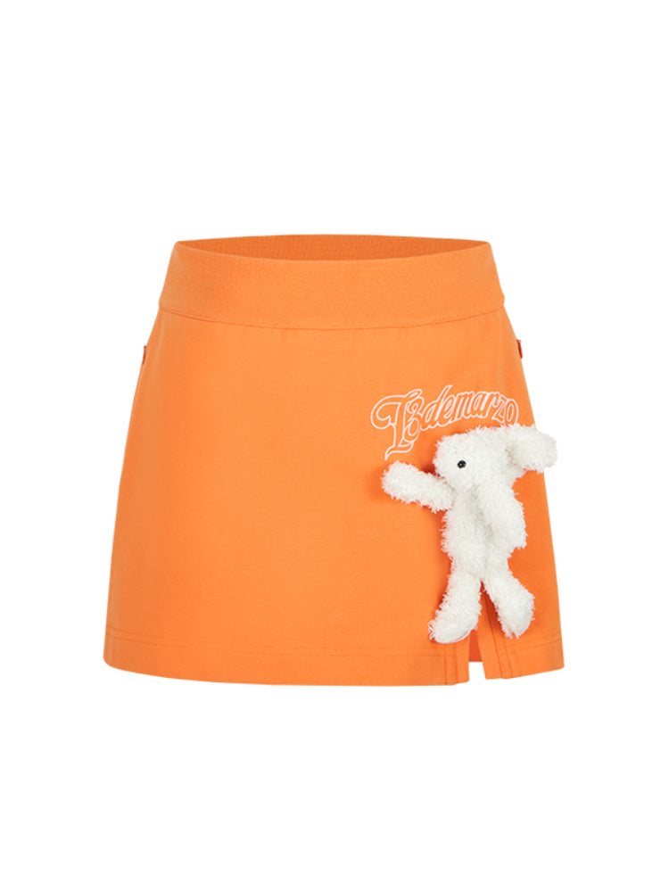 Side Slit A-Line Skirt