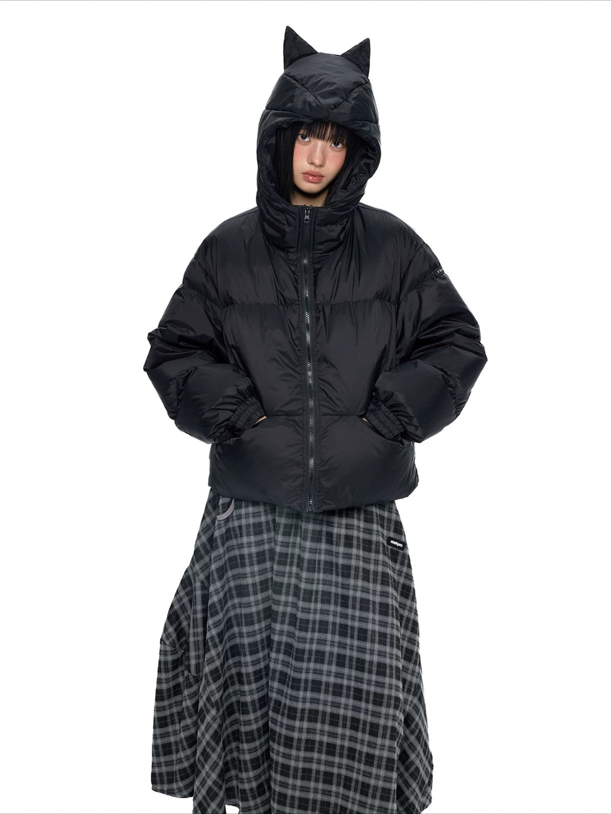Cat Ear Down Jacket