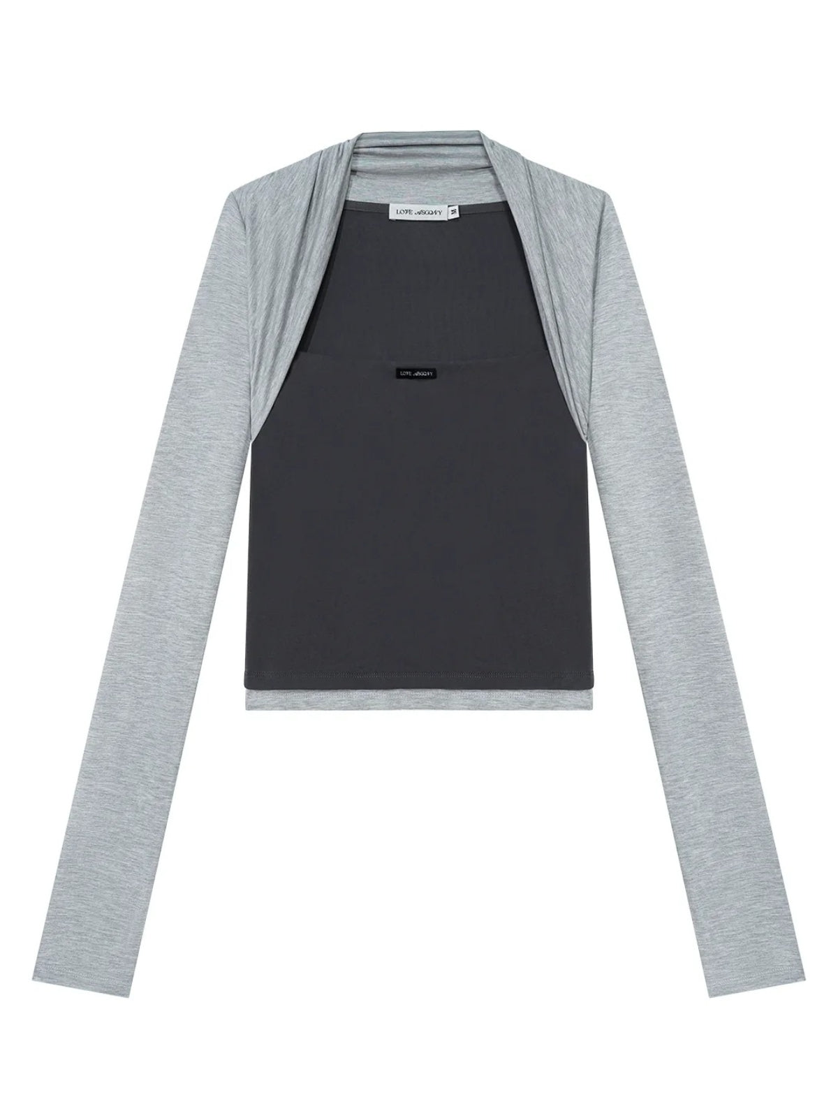 Contrast Panel Two-Piece Set