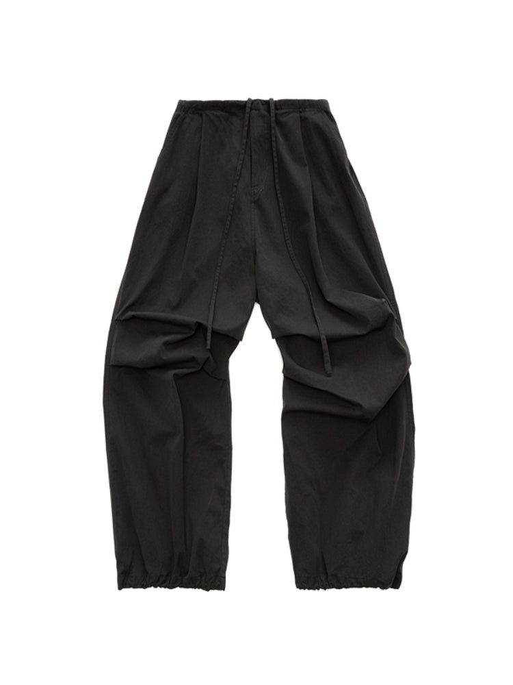 Washed-Distressed Balloon Work Pants