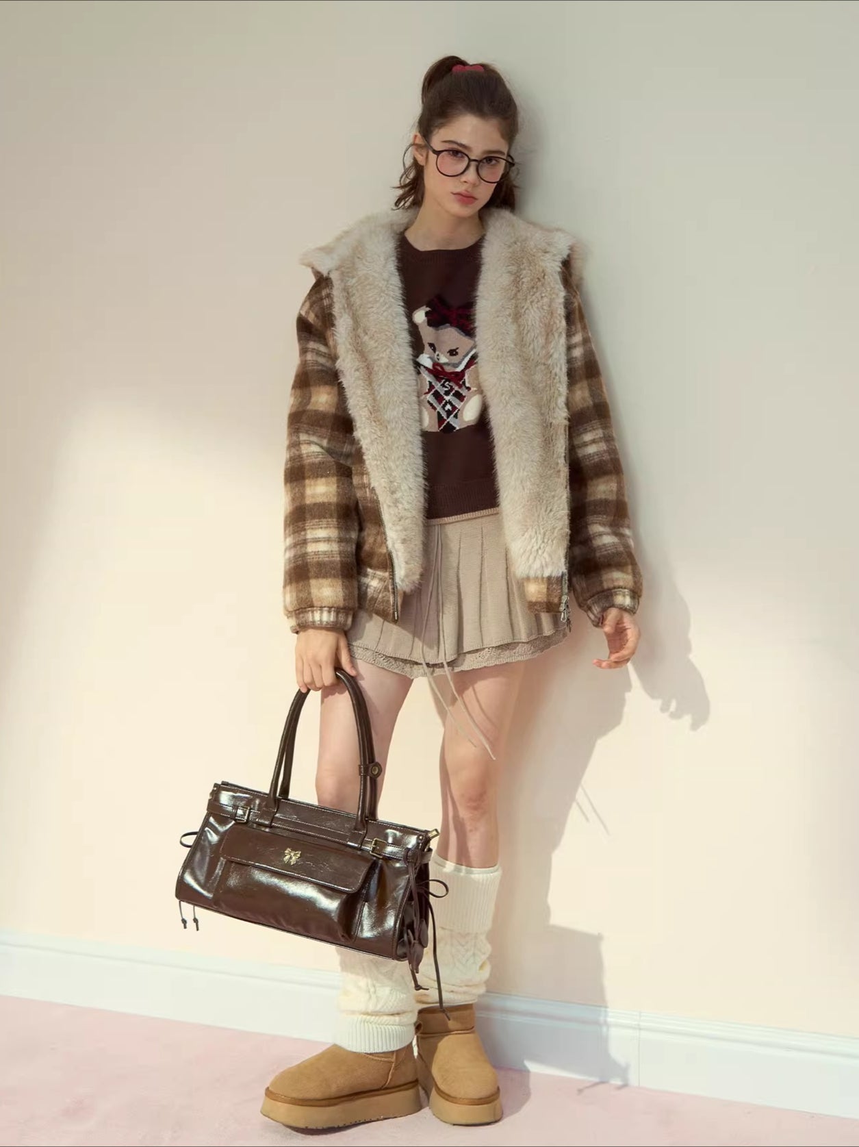 Preppy Bunny Diary Sweater