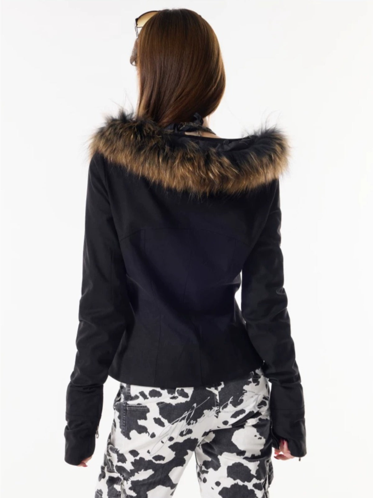 Suede Collar Jacket