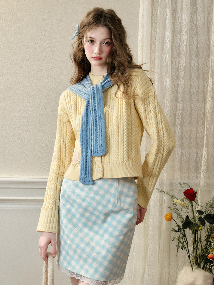 Warm Knitted Cardigan Jacket