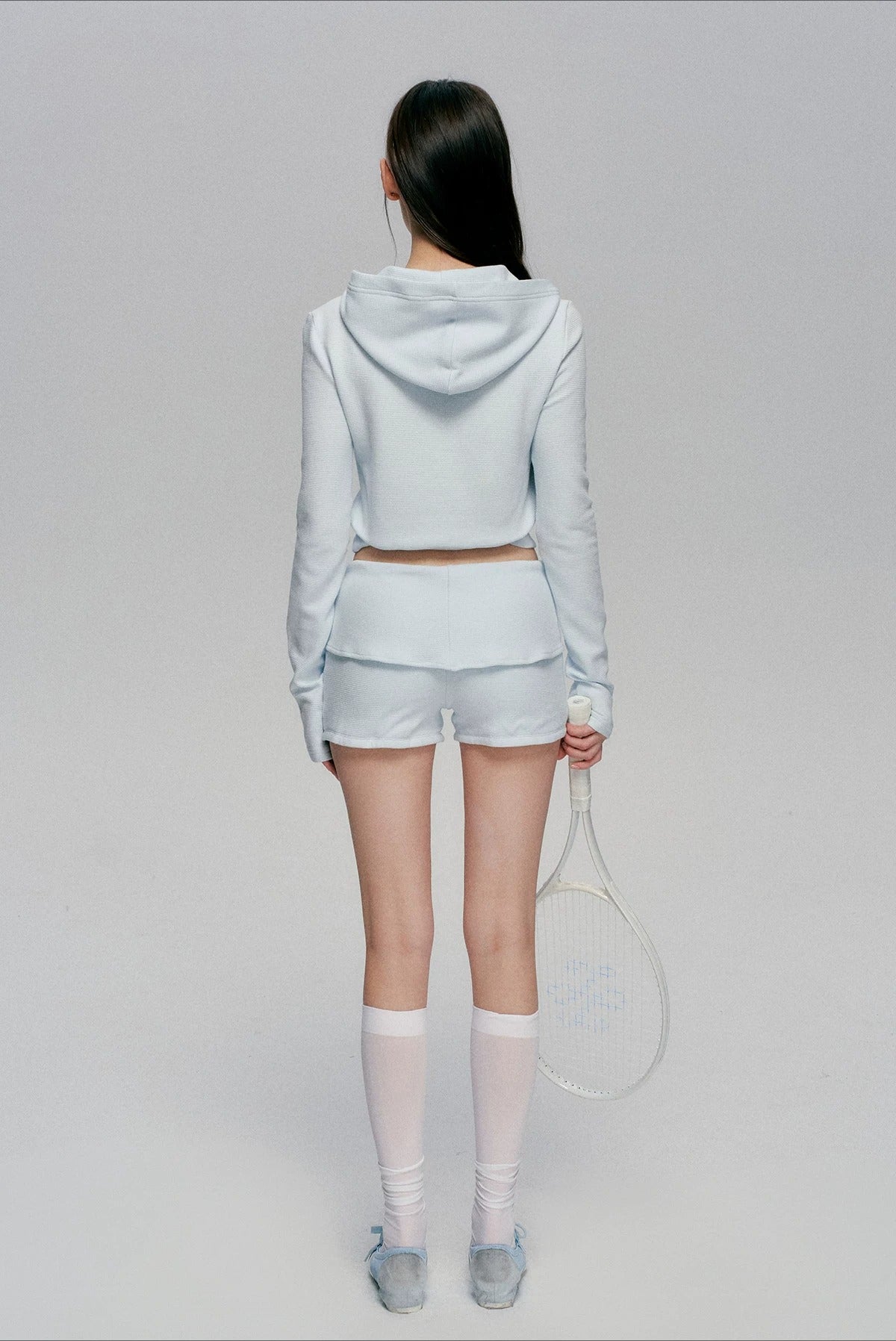 Waffle Hoodie Set