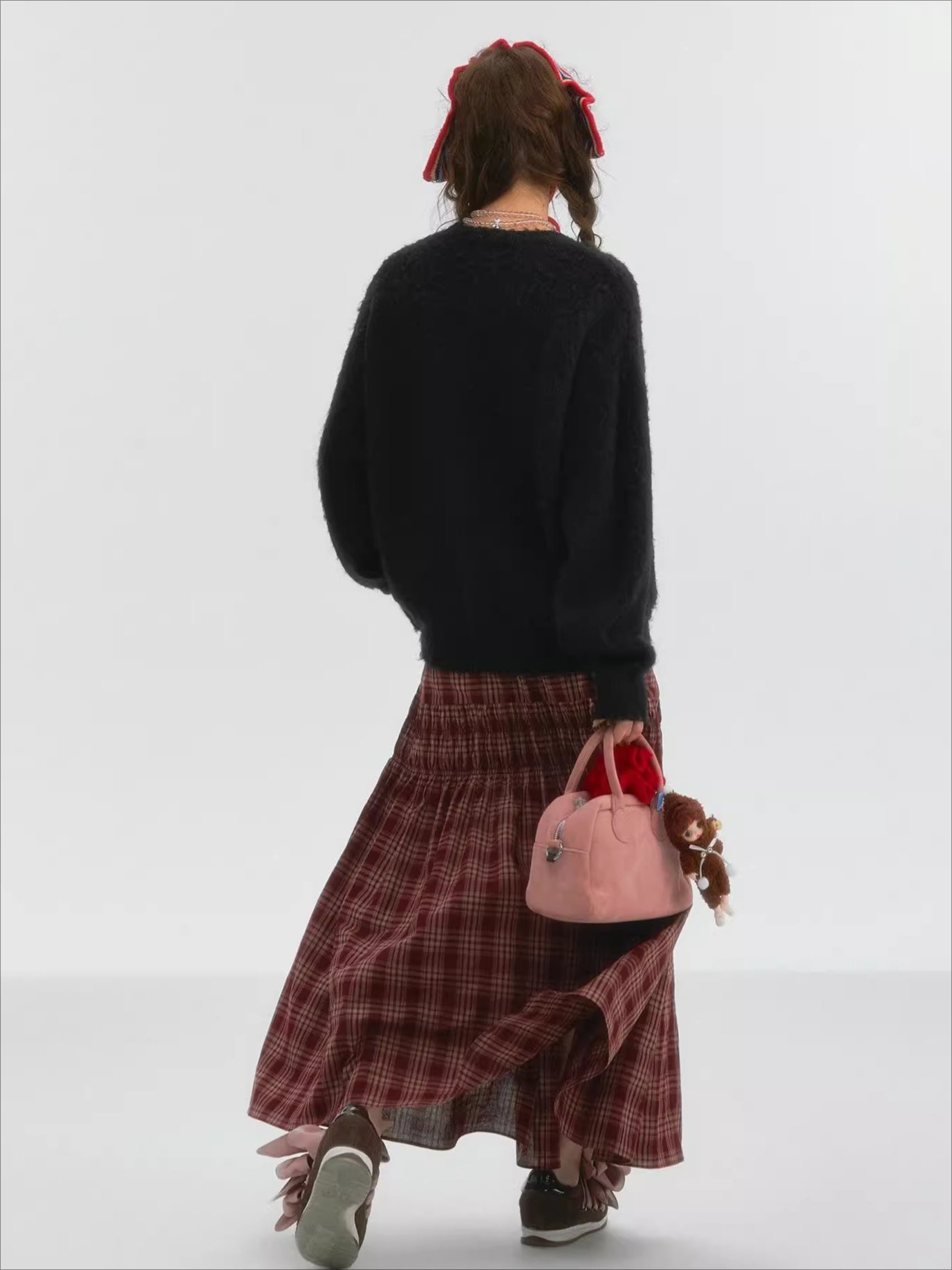 Lucky Cat Fuzzy Sweater