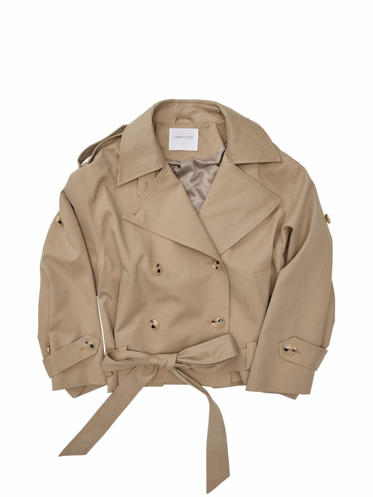 Double Breasted Trench Coat