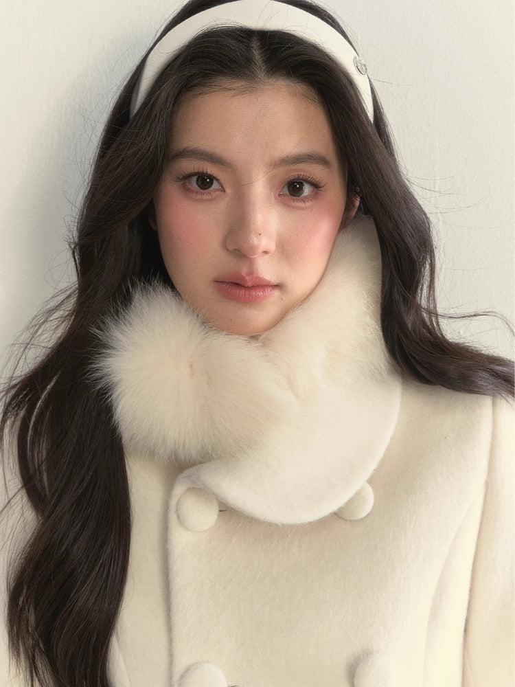 Double-Breasted Belted Coat