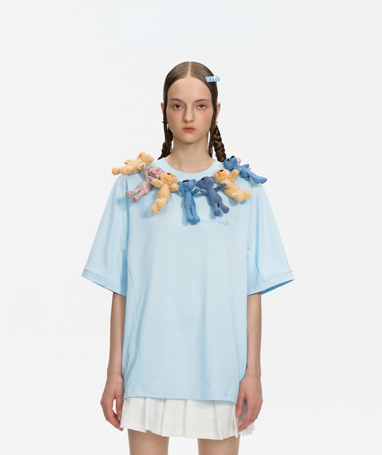 Bear Around Neck T-Shirt