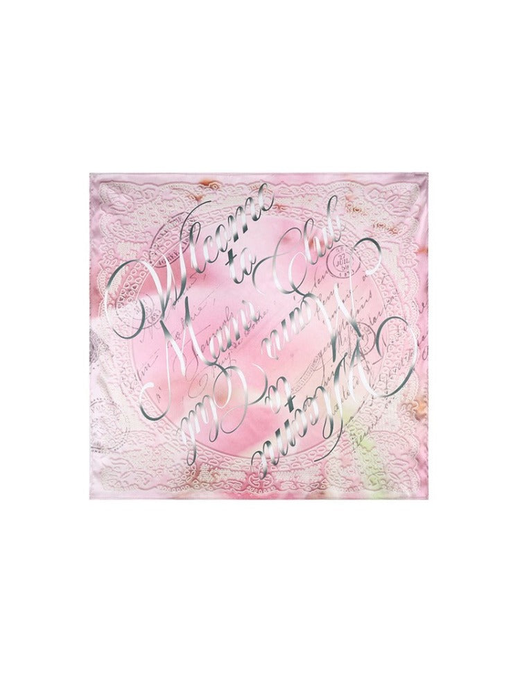 Printed Square Scarf