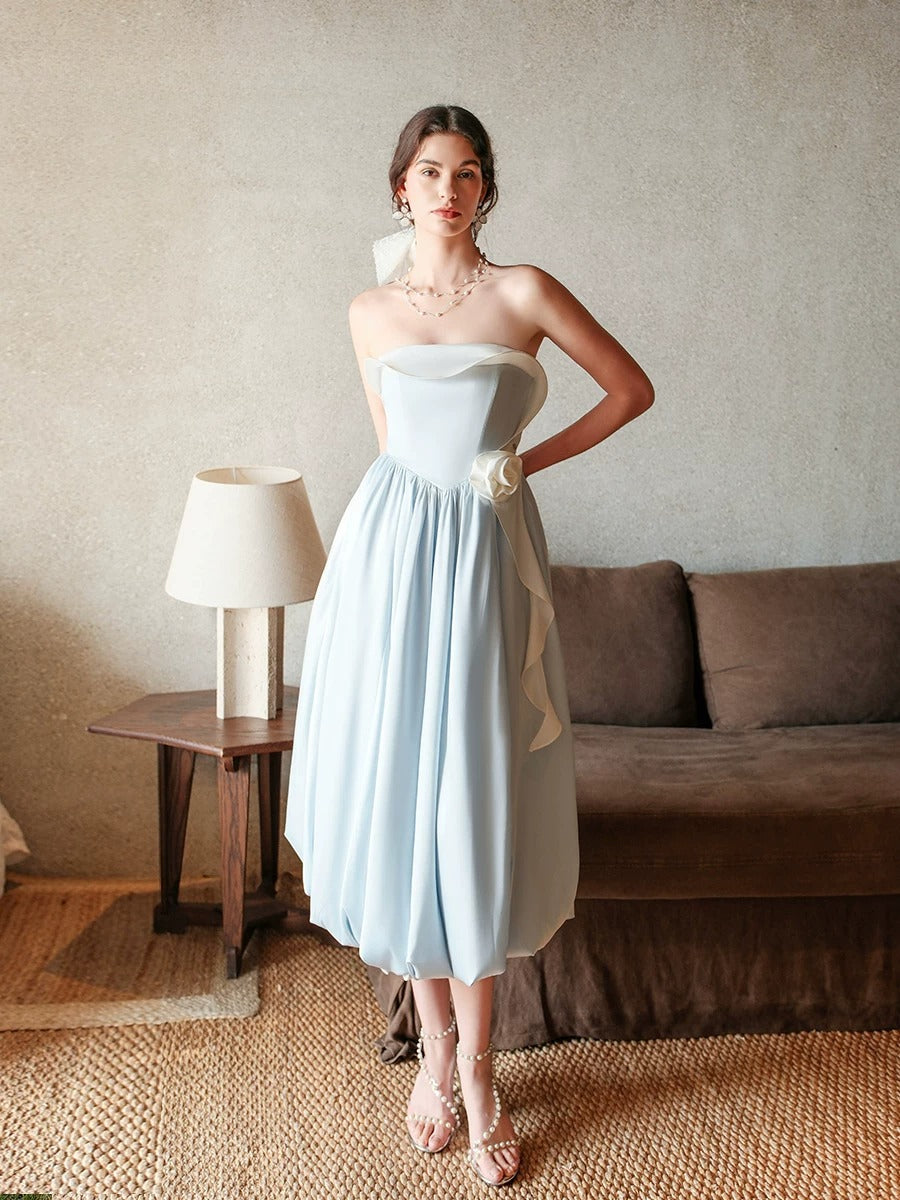 Bloom Satin Dress