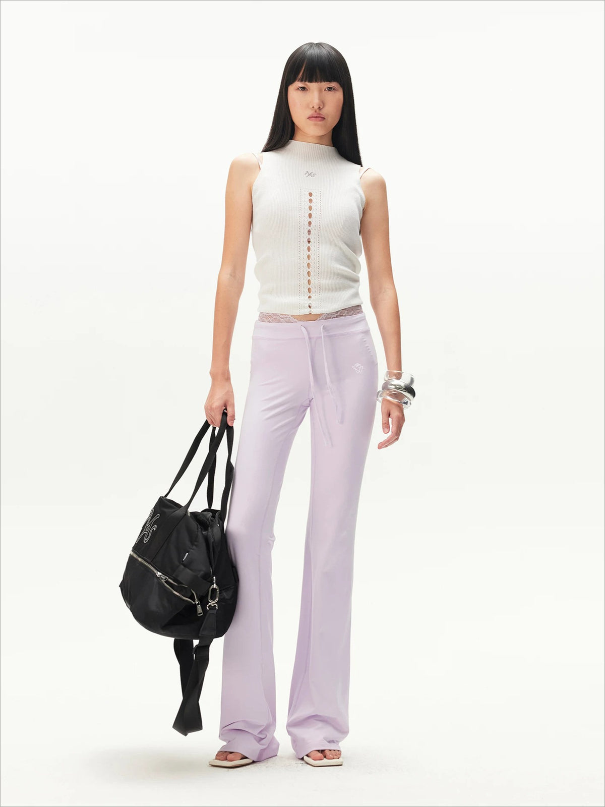 Ribbed Wool Knit Tank