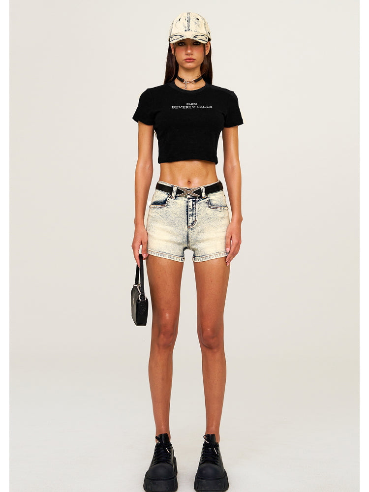 Cross Classic Dance Troupe Denim Shorts