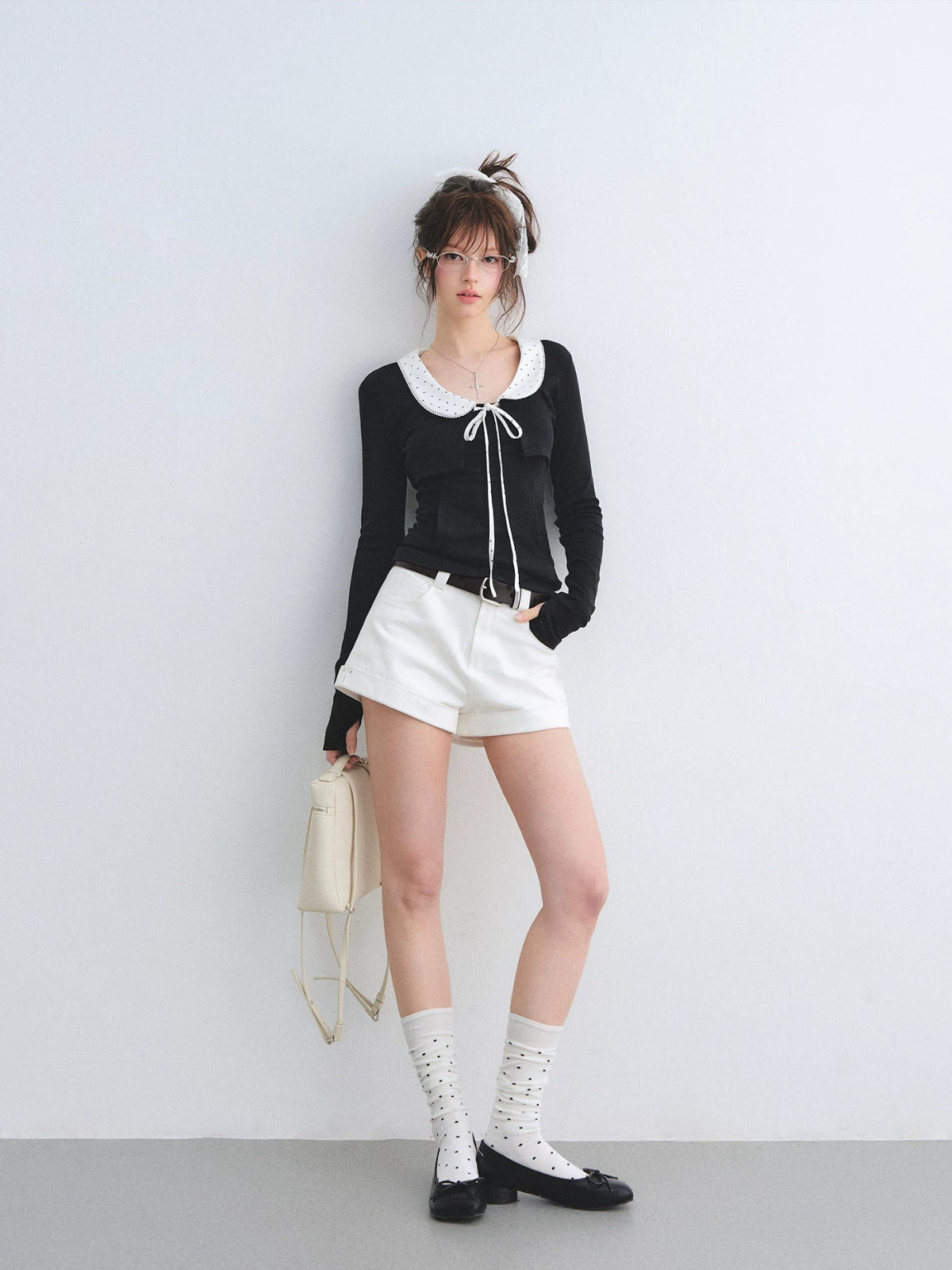 Striped Polo Top Set